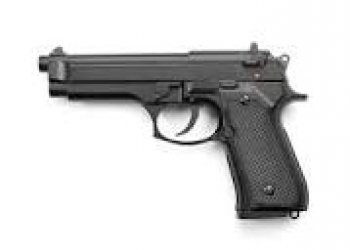 handgun.